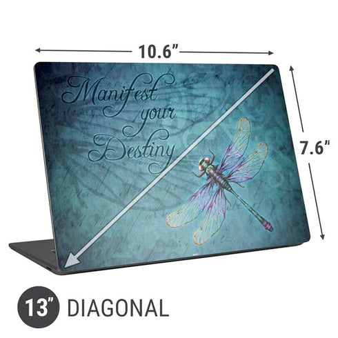 Brigid Ashwood Manifest Your Destiny Universal Laptop 13in (10.6 x 7.6in) Skin